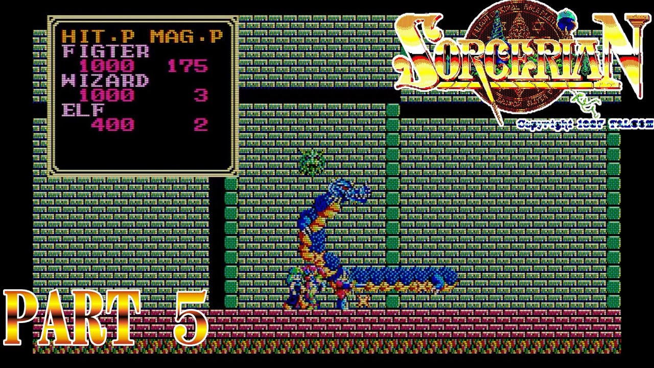 Sorcerian Part 5 Romancia - Slow Playthrough [PC-9801] - YouTube