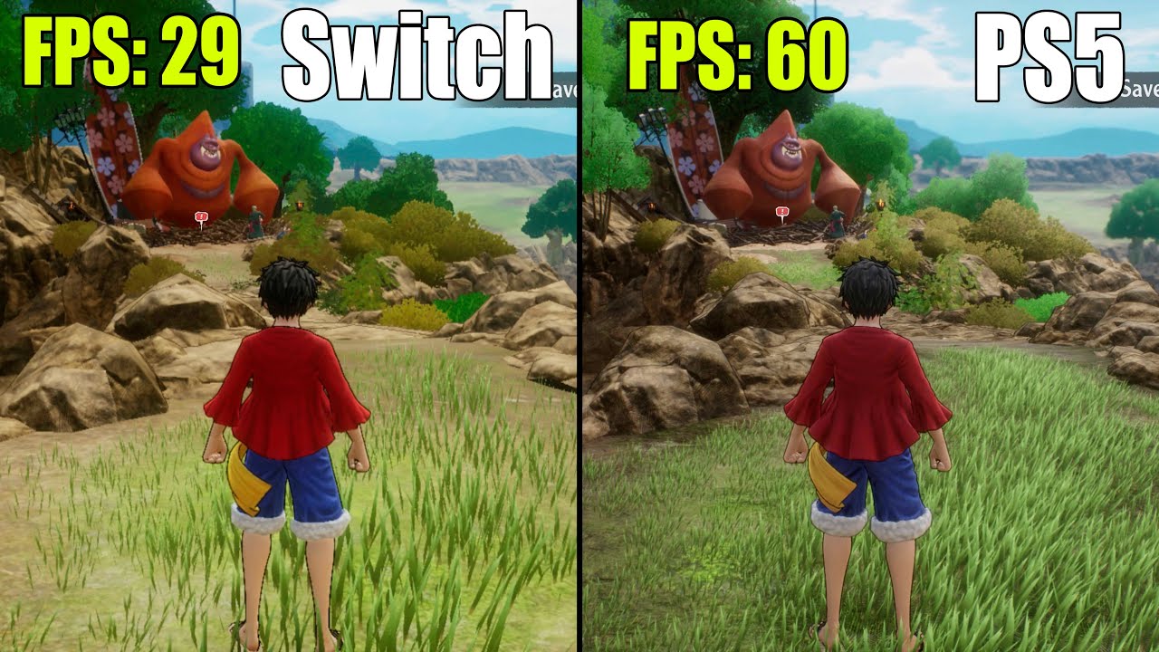 Nintendo Switch vs. PlayStation 5 | One Piece Odyssey: Deluxe