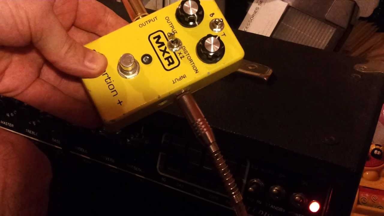 mxr distortion + mod - YouTube