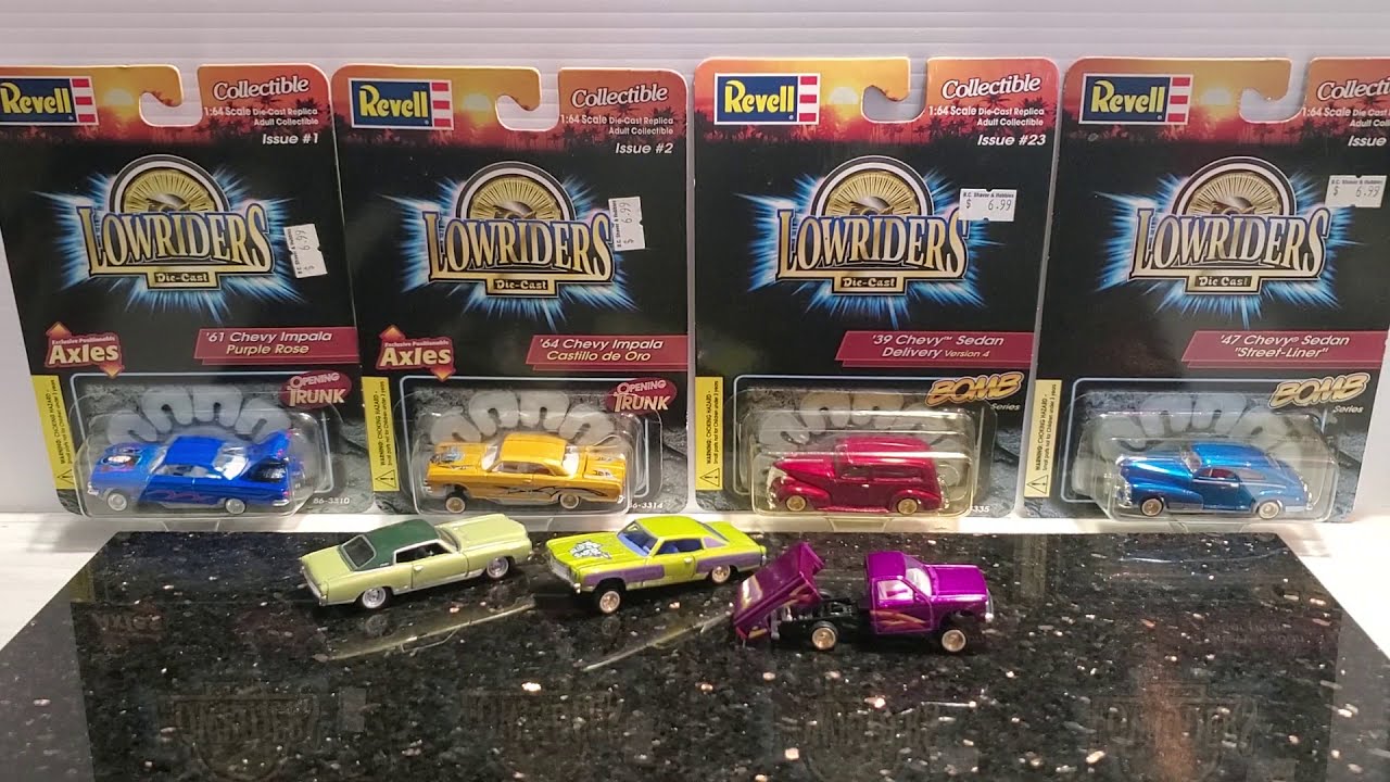 Revell LOWRIDERS Die Cast 1:64 - YouTube