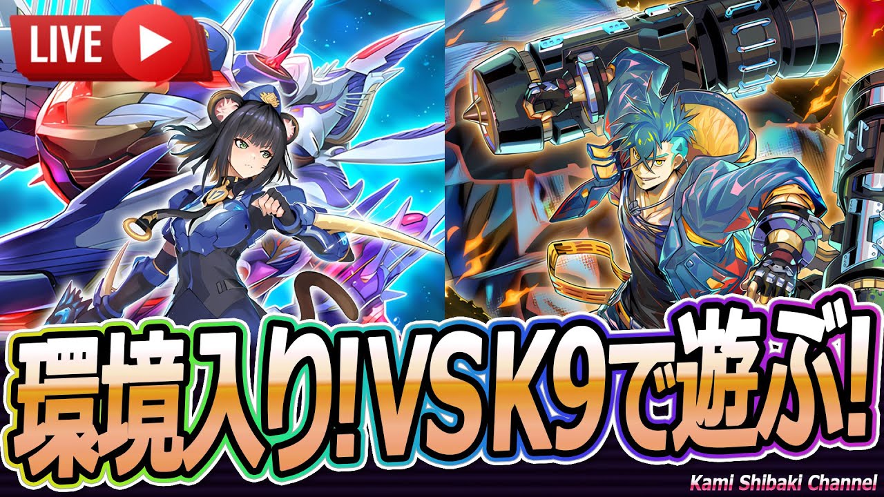 ガチ対戦】洒落にならん強さだったVSK9使ってガチ現代遊戯王