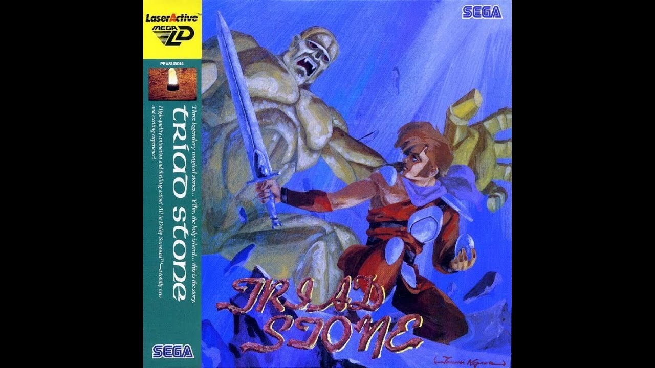 LaserActive Mega-LD Sega - Triad Stone トライアッドストーン - YouTube