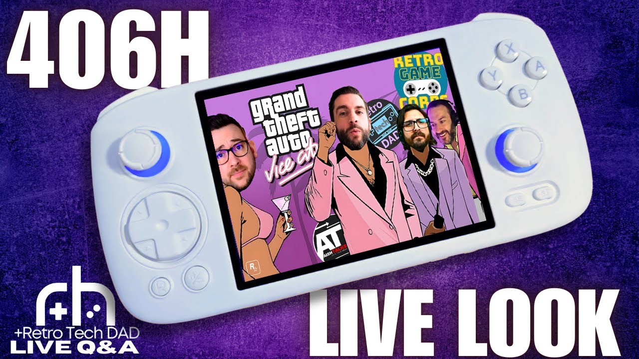 Anbernic RG406H Game Showcase and Q+A (ft.‪@RetroGameCorps‬) - YouTube