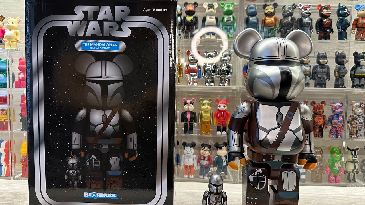 Bearbrick Unboxing: Star Wars The Mandalorian Beskar Armor 400