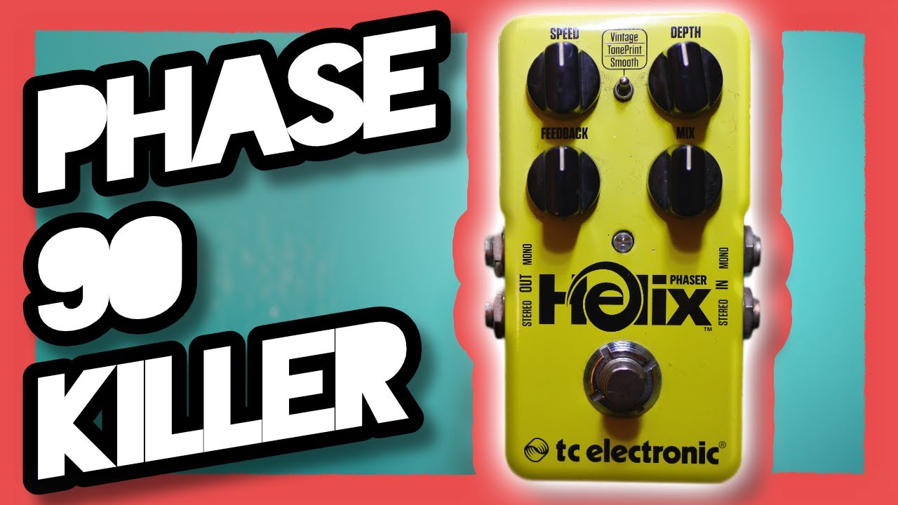 TC Electronic Helix Phaser - Better than the Phase 90?! - YouTube