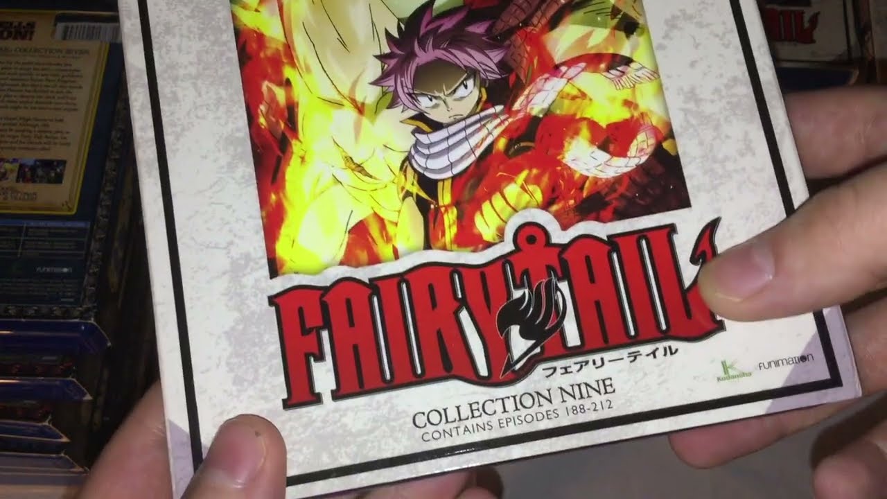 Fairy Tail Complete Series Blu-Ray/DVD/Digital HD Unboxings - YouTube