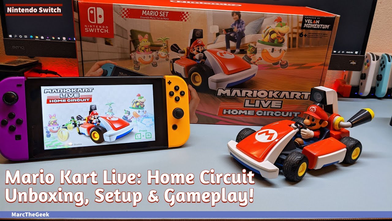 Mario Kart Live: Home Circuit Unboxing, Setup & Gameplay! - YouTube
