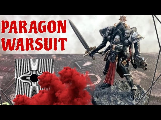 週刊ウォーハンマー】ソロリタスのパラゴン・ウォースーツを組み立て