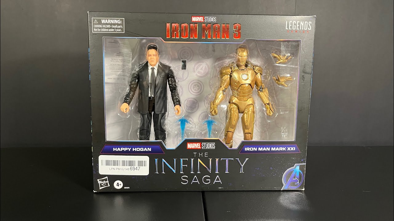 REVIEWING MARVEL LEGENDS INFINITY SAGA HAPPY HOGAN AND IRON MAN