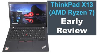 Lenovo ThinkPad X13 Review (Ryzen 7): Surprisingly Powerful - YouTube