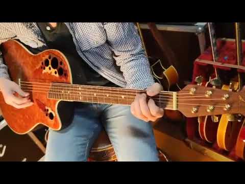 Ovation CS247 Celebrity Deluxe - YouTube