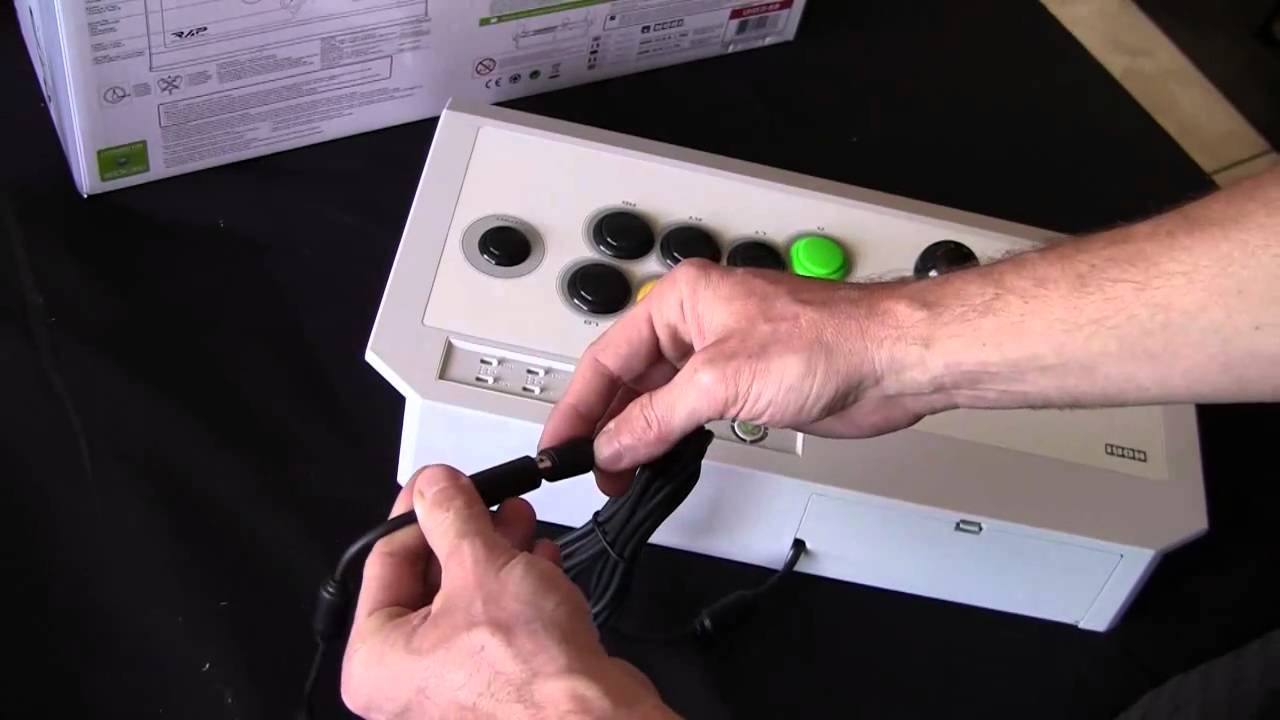 HORI Real Arcade Pro VX-SA XBox 360 Unboxing - YouTube
