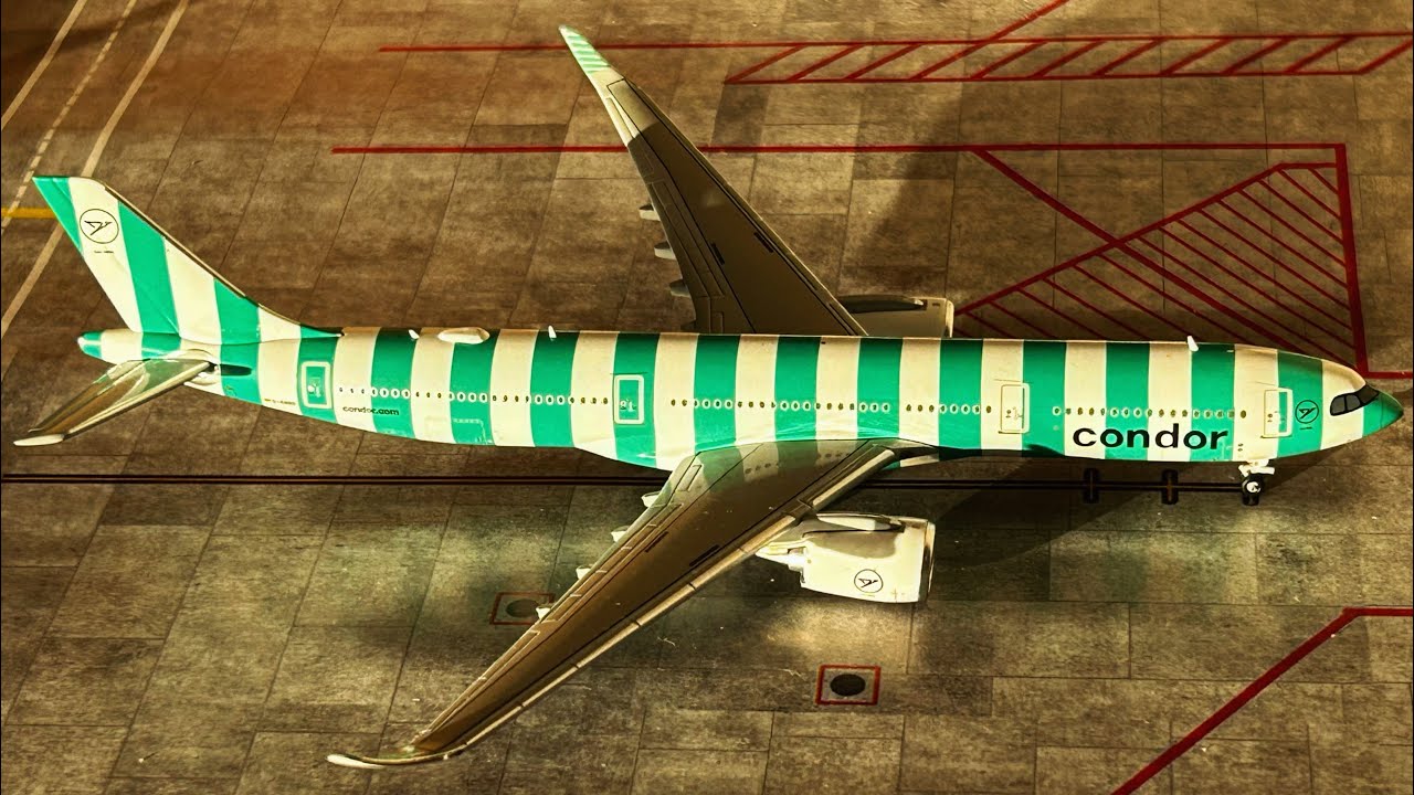 ISLAND STRIPES! Condor Airlines • Airbus A330-900neo • GeminiJets
