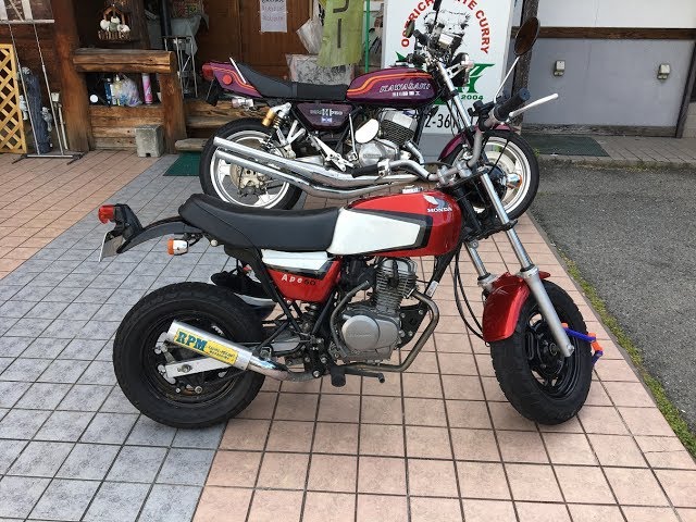 RPMサウンドを聞け ウイリー上等 2008 HONDA Ape50改 2008 ホンダ