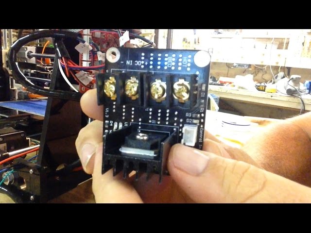 Installing a Mosfet - Anet A8 3d Printer - YouTube