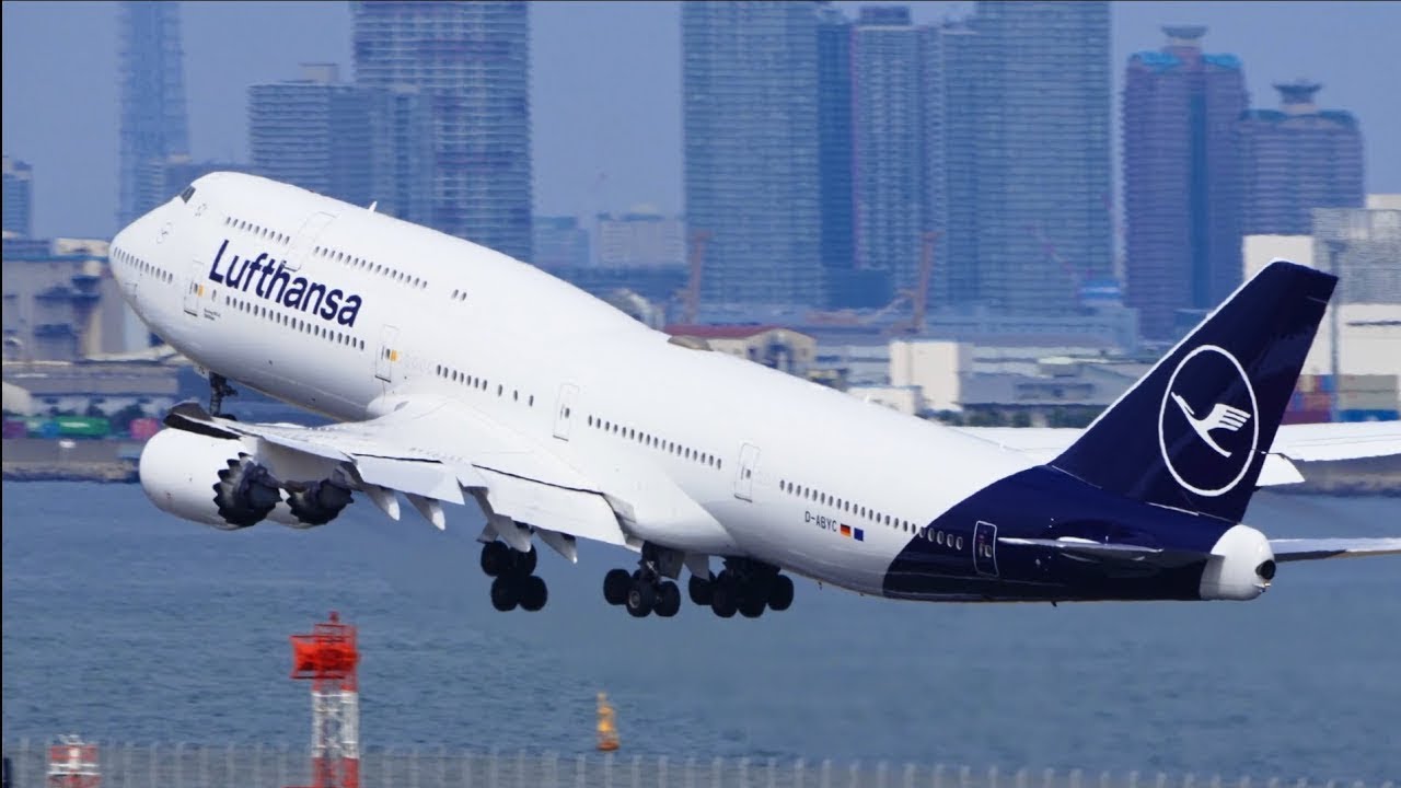 Lufthansa Boeing 747-8 D-ABYA D-ABYC | Tokyo Haneda | HND/RJTT