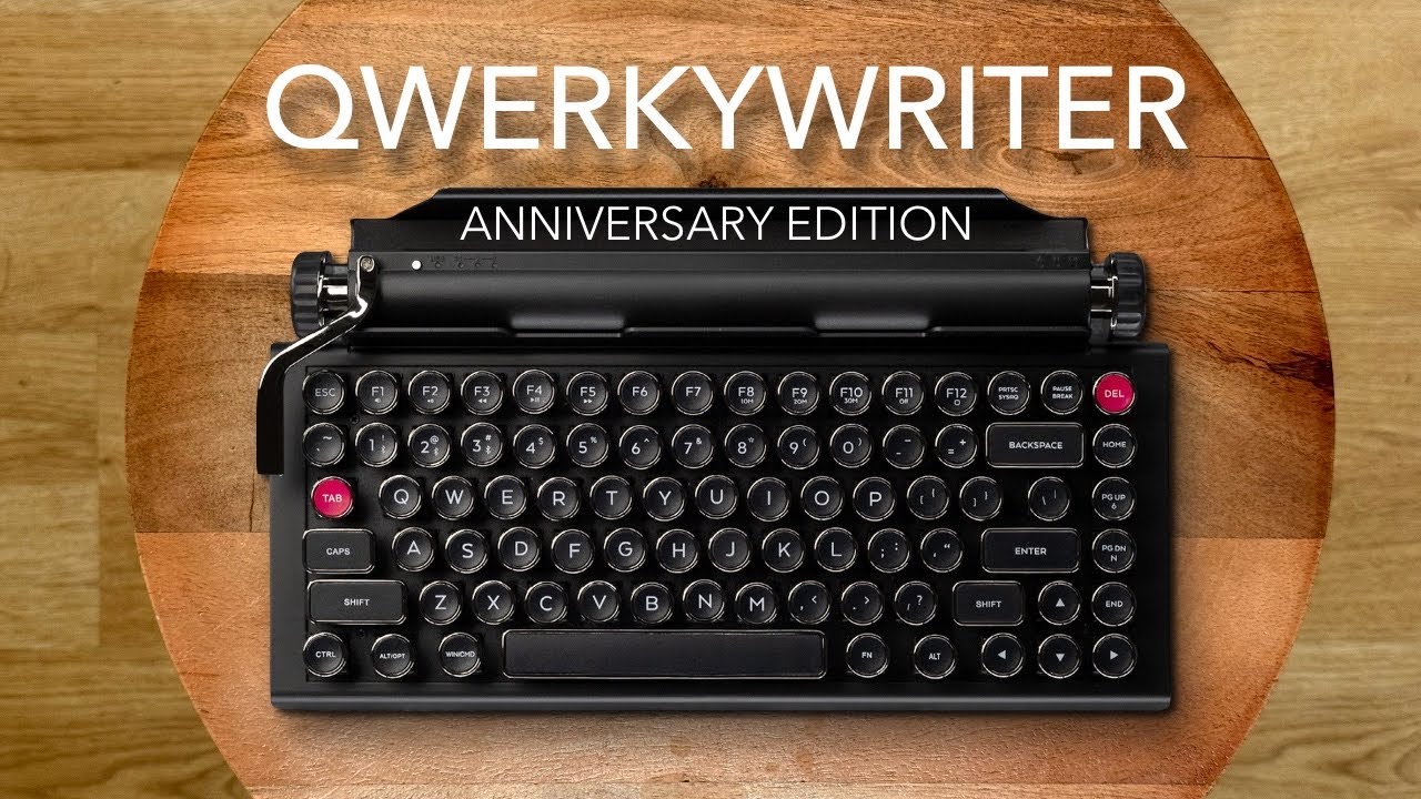 Unboxing & Review: Qwerkywriter 10th Anniversary Edition - YouTube