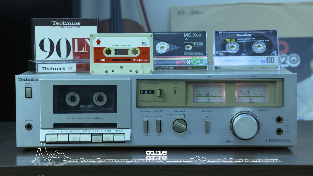 Technics RS-M13MK2 ￥29,800(1981年発売). - YouTube