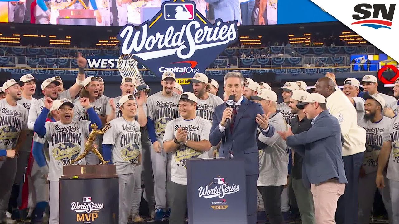 Los Angeles Dodgers Crowned 2025 World Series Champions - YouTube