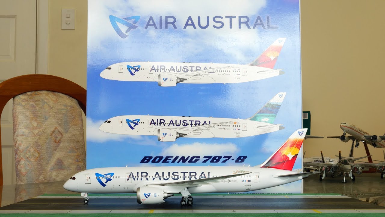 JC Wings 1:200 Air Austral 787-8 Dreamliner 