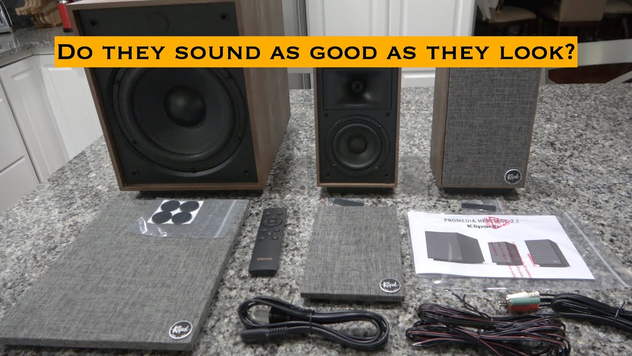 Klipsch ProMedia Heritage 2.1 Review - YouTube
