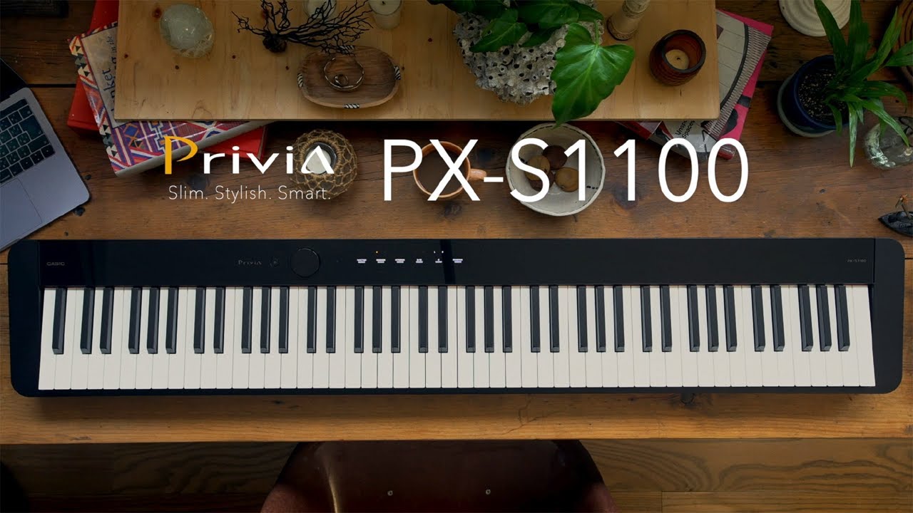 カシオ計算機 電子ピアノ Privia（プリヴィア）｜PX-S1100BK｜[通販