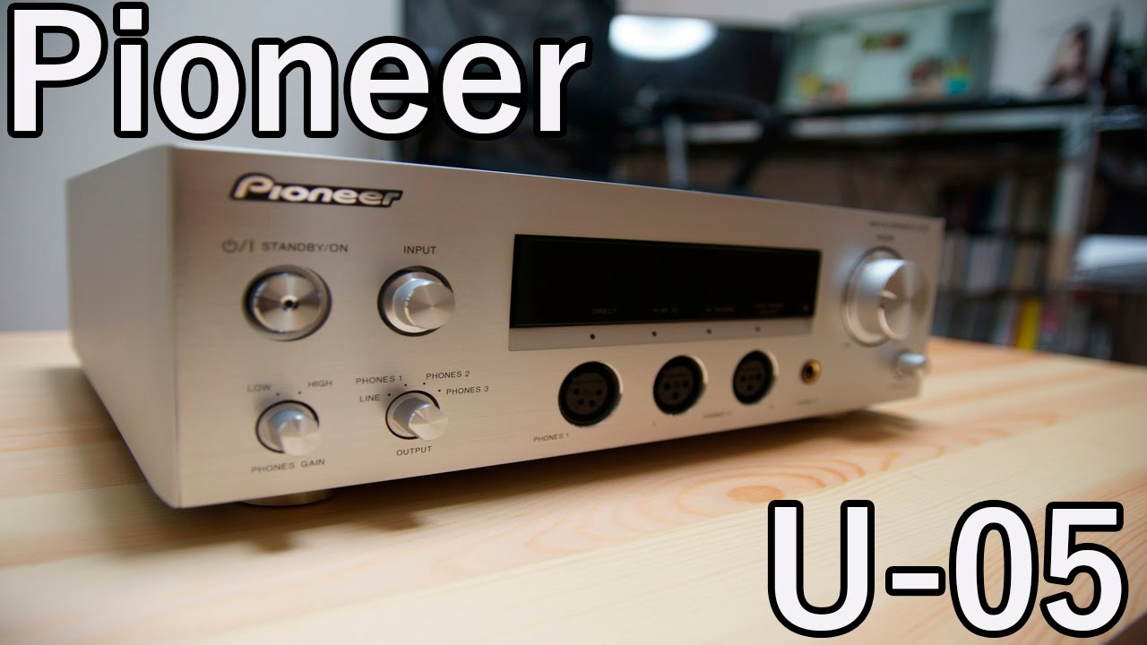 pioneer USB DAC U-05開封 - YouTube