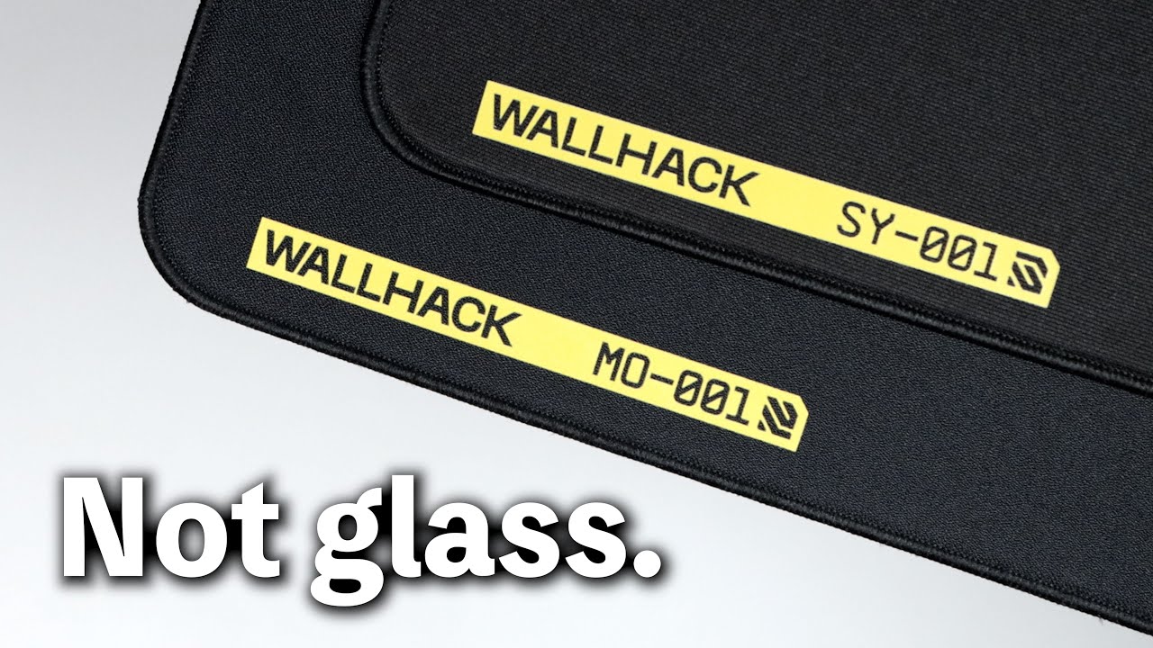 あのマウスパッドと表面が同じ? Wallhack (旧SkyPAD) SY-001 & MO-001
