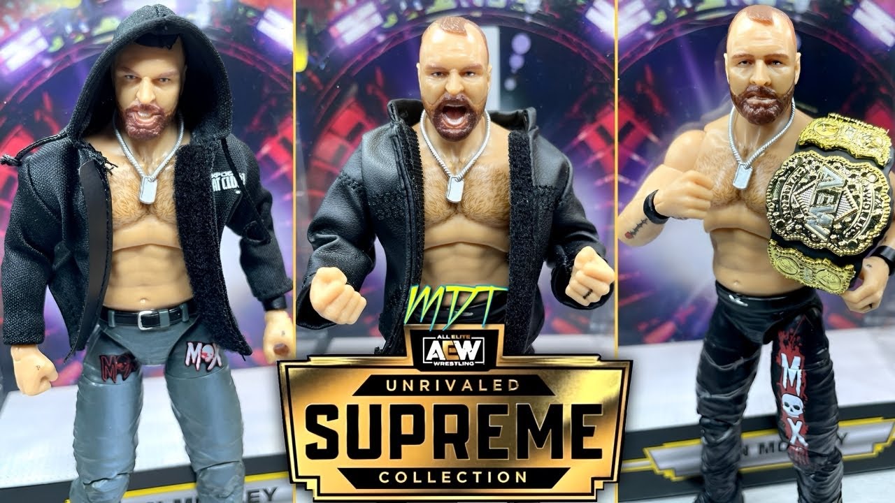 AEW SUPREME JON MOXLEY FIGURE REVIEW! - YouTube