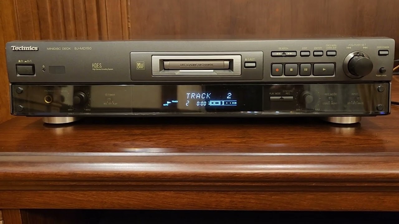Technics SJ-MD150 - YouTube
