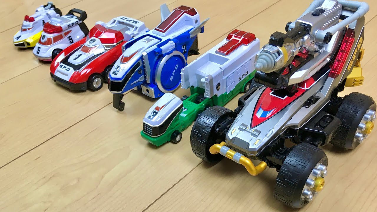 DX Power Rangers S.P.D #5】🛻👮‍♂️輝き打ち⁉︎ デカレンジャーの