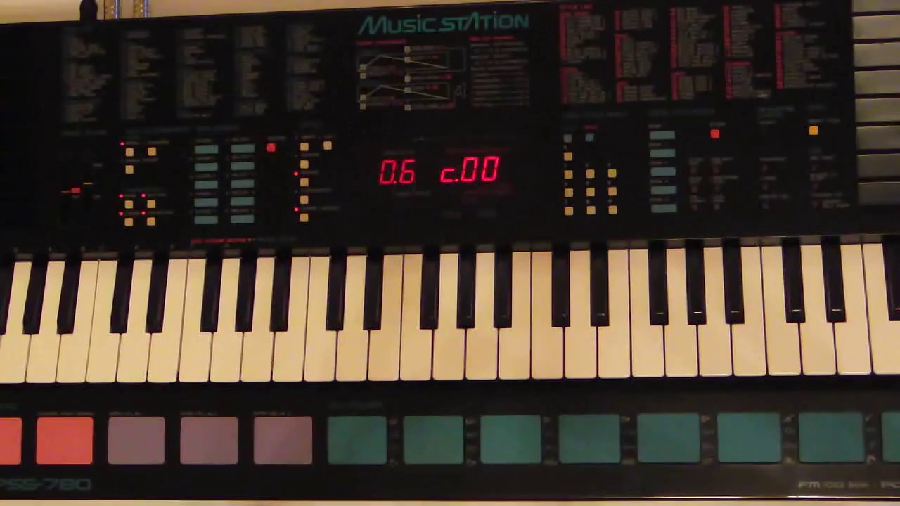 Yamaha PSS-780 Sounds - YouTube