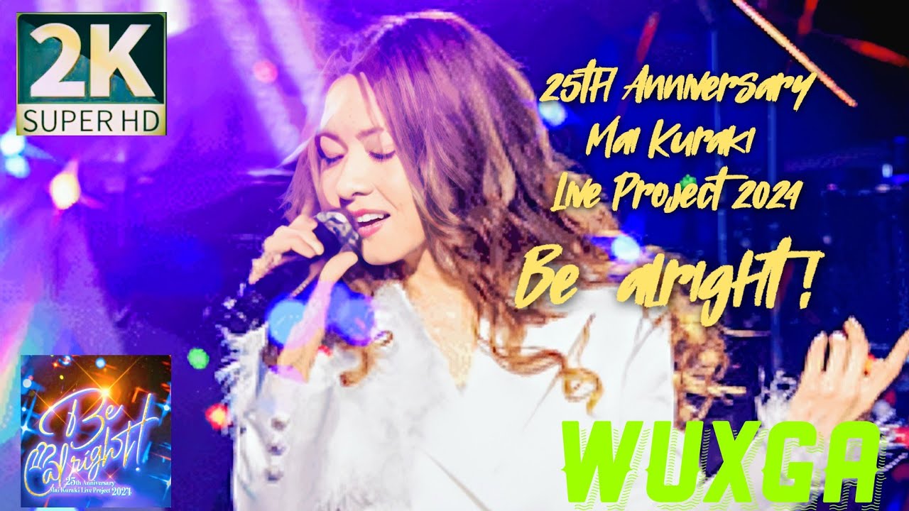 倉木麻衣「25th Anniversary Mai Kuraki Live Project 2024 