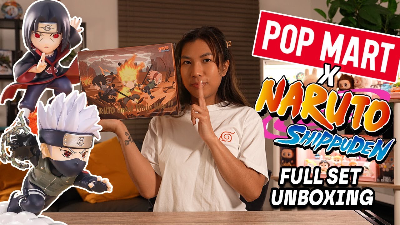 Popmart x Naruto 忍界大戦シリーズ開封！フルボックスセット！ : r/Naruto