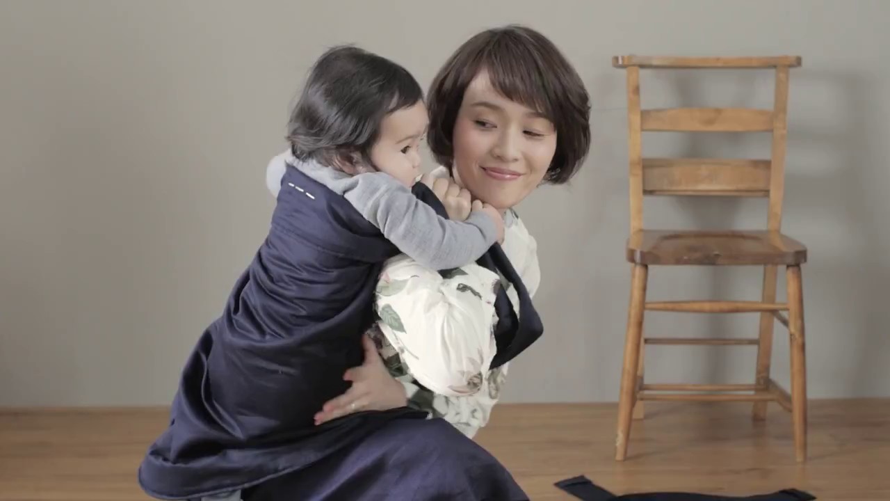 gran mocco(グランモッコ)おんぶ紐 ベーシック濃藍色(こいあいいろ