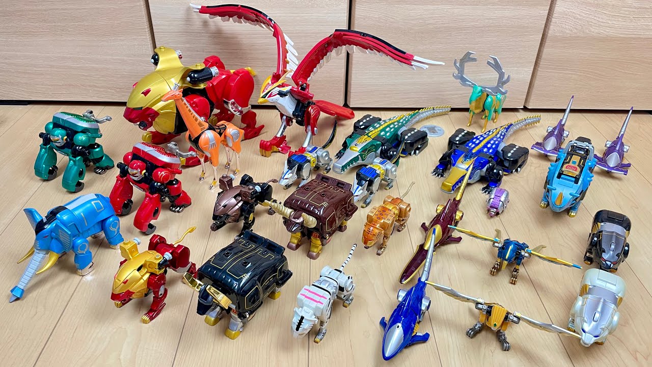 PowerRangers Wild Force All Megazord】百獣戦隊ガオレンジャーの全
