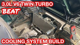 Cooling system build【#12】HONDA BEAT/ホンダ ビート/PP1/V6 3.0L