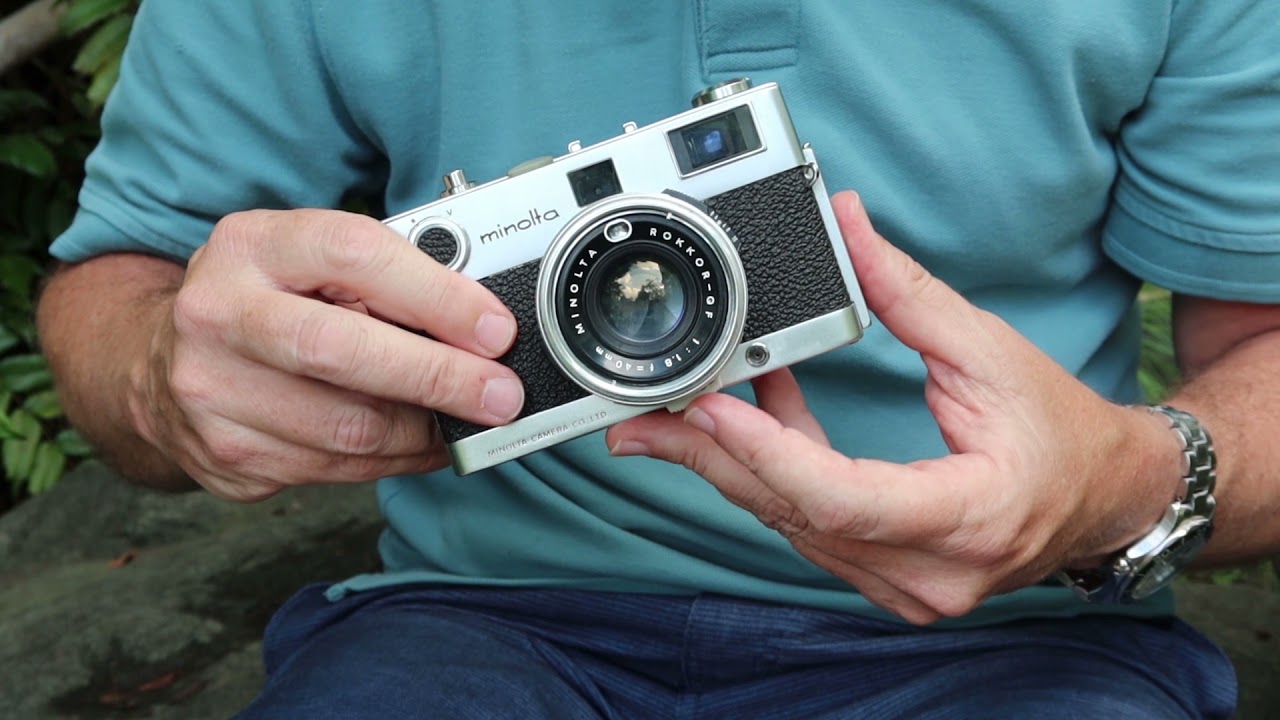 Minolta AL=E Camera - YouTube