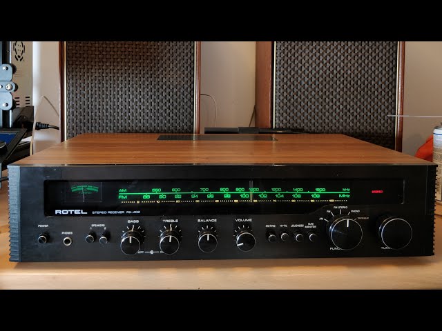 ROTEL ready to ROCK - RX-402 Stereo Receiver - YouTube