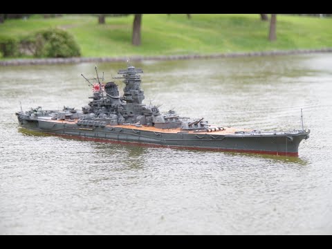 フルスクラッチ】1/150 ラジコン 戦艦大和を作る！！ - YouTube