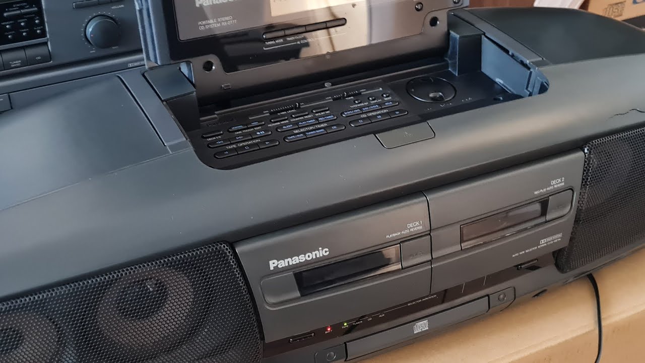 Panasonic RX-DT77 (91-92) 🇯🇵 - YouTube