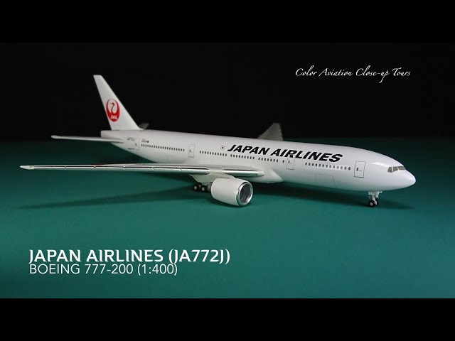1:400 Japan Airlines 日本航空 JAL JA772J Boeing 777-200 Hogan