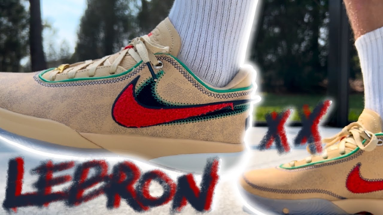 LeBron 20 “4 Horsemen” on Feet - YouTube