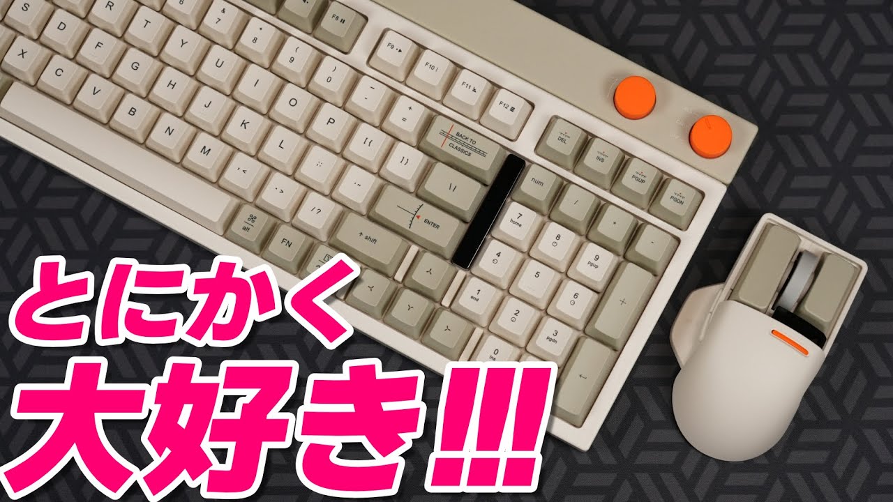 LOFREE BLOCK & TOUCH : Mechanical Keyboard & Mouse Review - YouTube