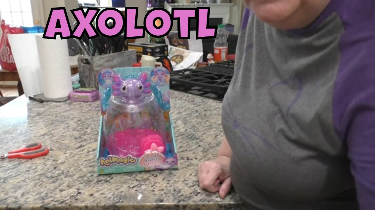 Animagic Let's Glo Axolotl Bubble Reef Review! 😎 - YouTube