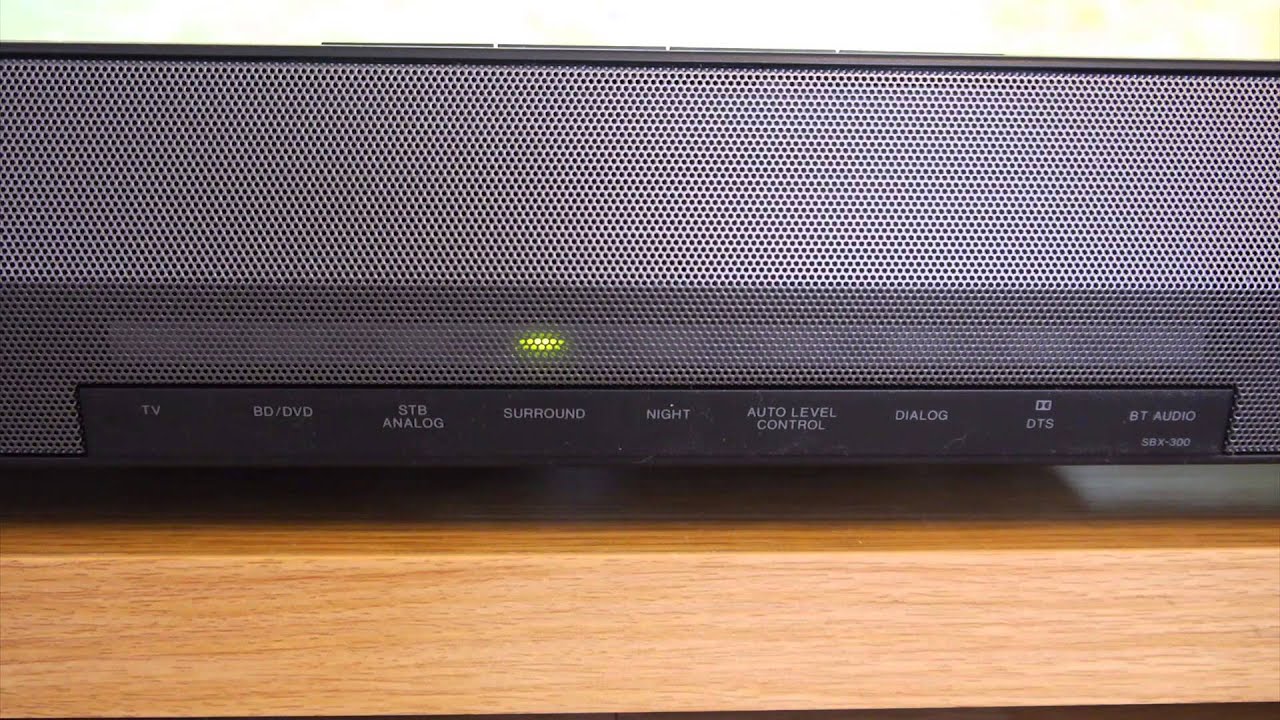 Pioneer SBX300 Soundbar Review - YouTube