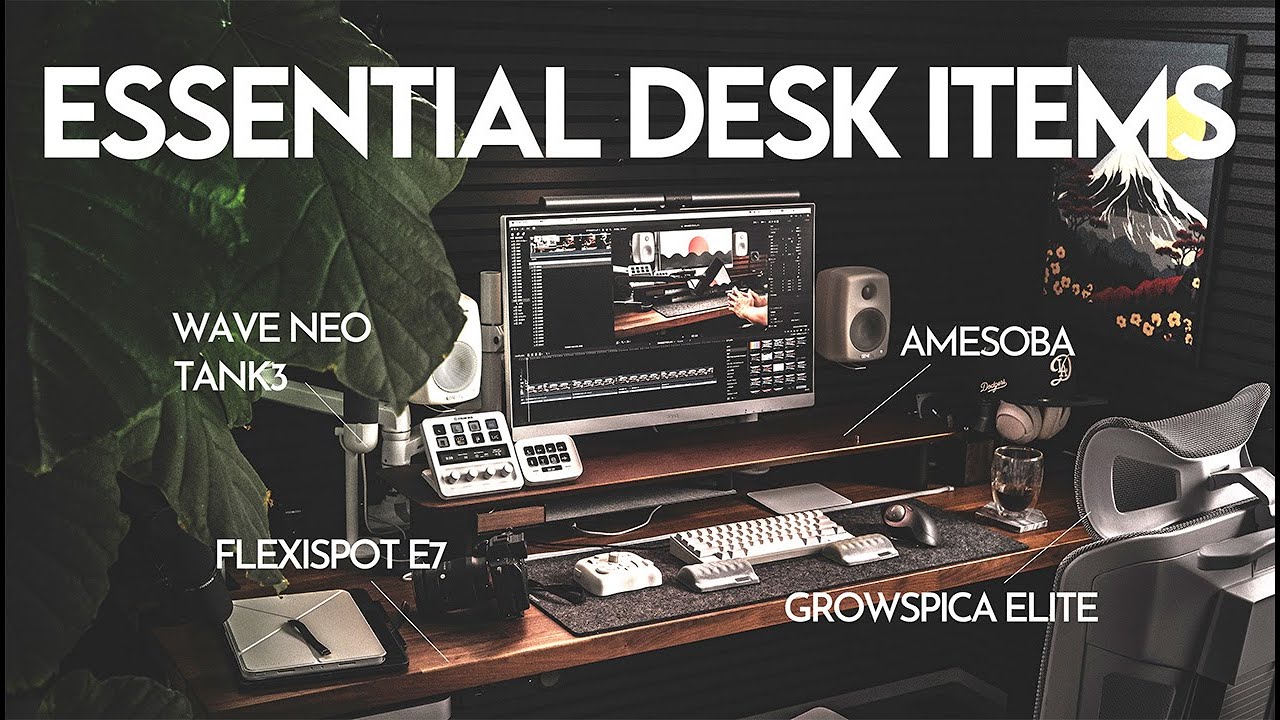 書斎の基本アイテム】amesobaデスクシェルフと長く使える書斎アイテム9