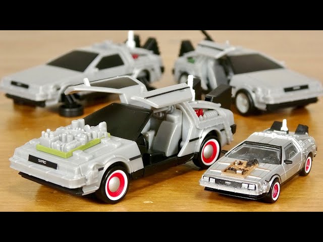 The Bandai version with opening gull wings is amazing in scale