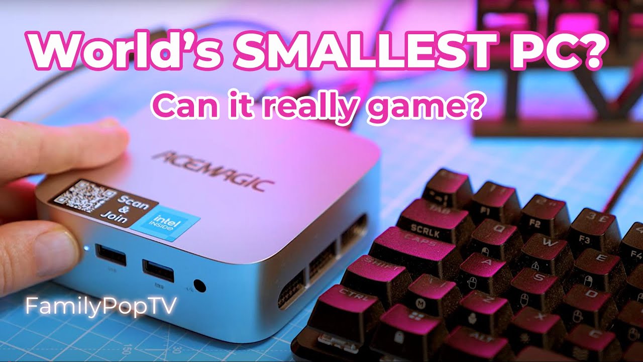 AceMagic Vista V1 Mini PC Review – Special Thanks to @FamilyPopTV