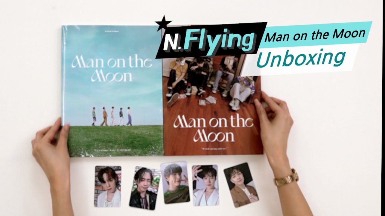 Ktown4u UNBOXING] N.Flying - 1st Album [Man on the Moon] UNBOXING